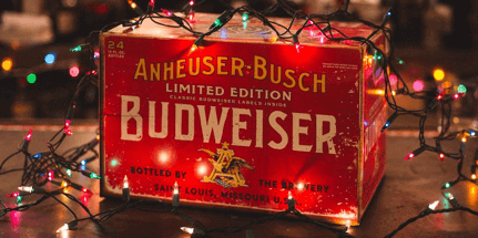 Budweiser Holiday Marketing example