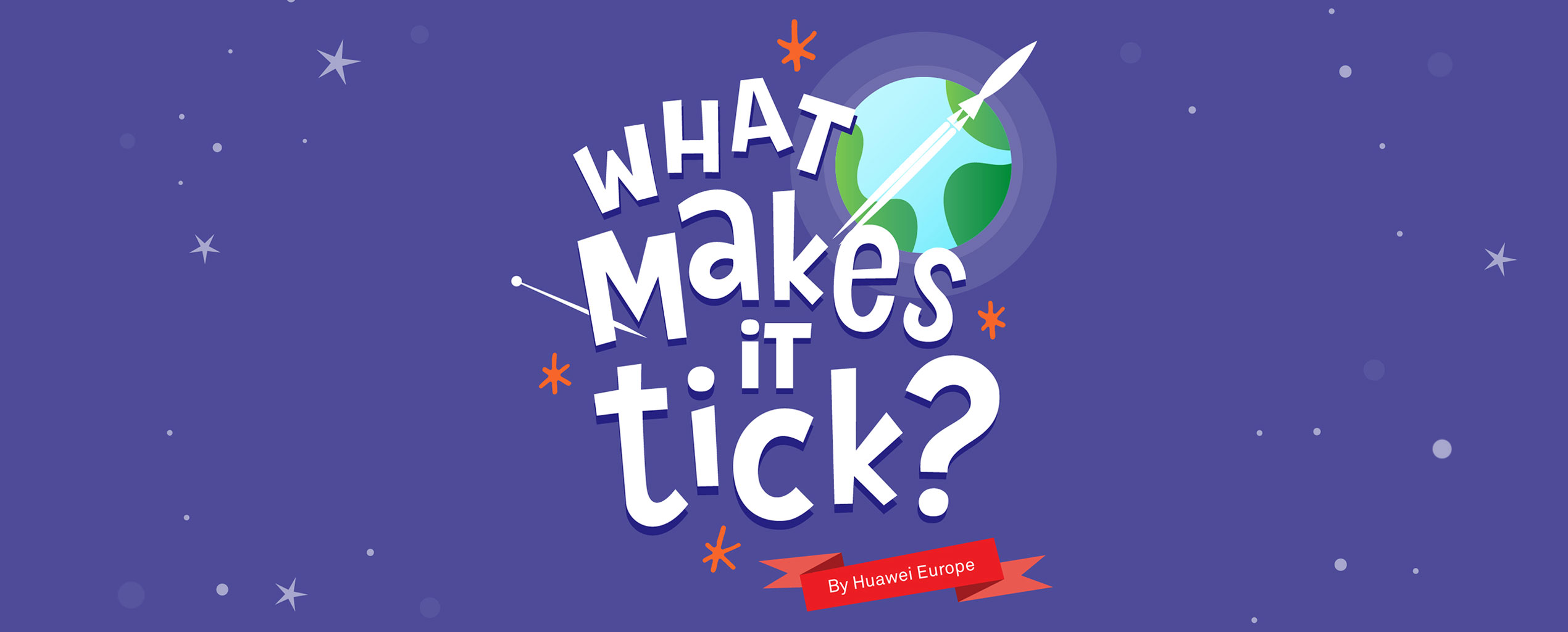 Pop-science cartoons for Huawei