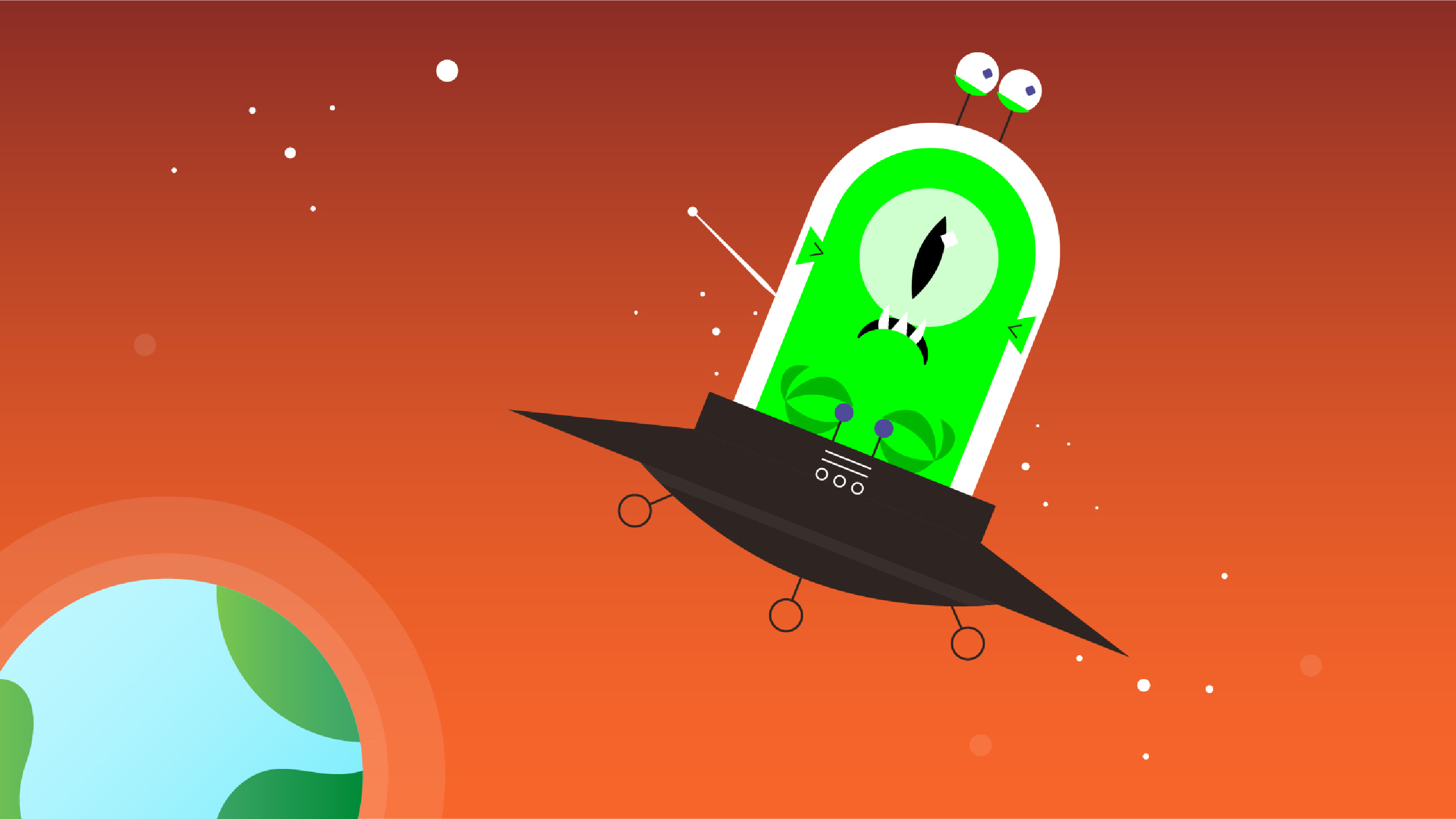 Pop-science cartoons for Huawei