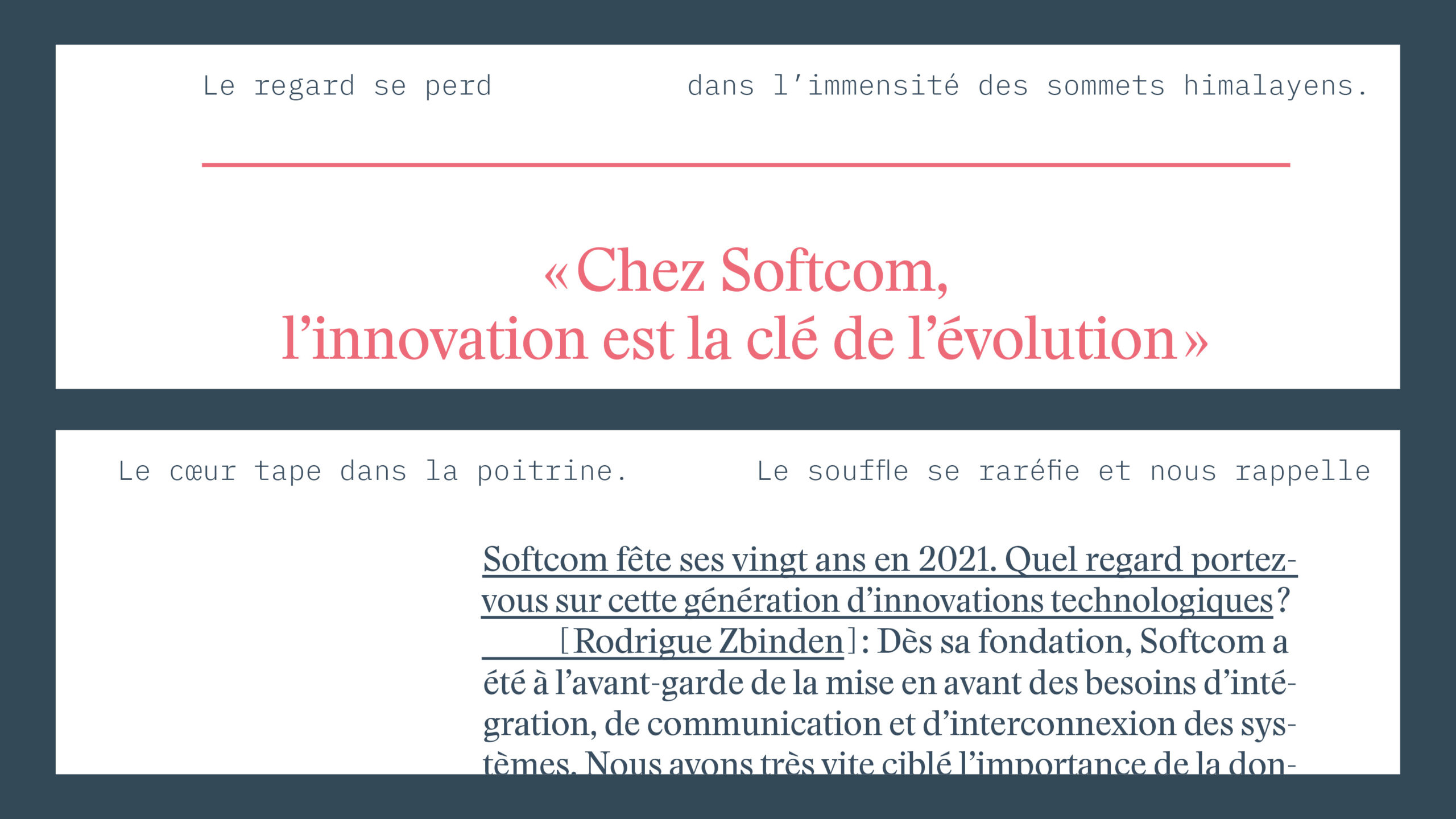 softcom - philosophical insights form a twisting path
