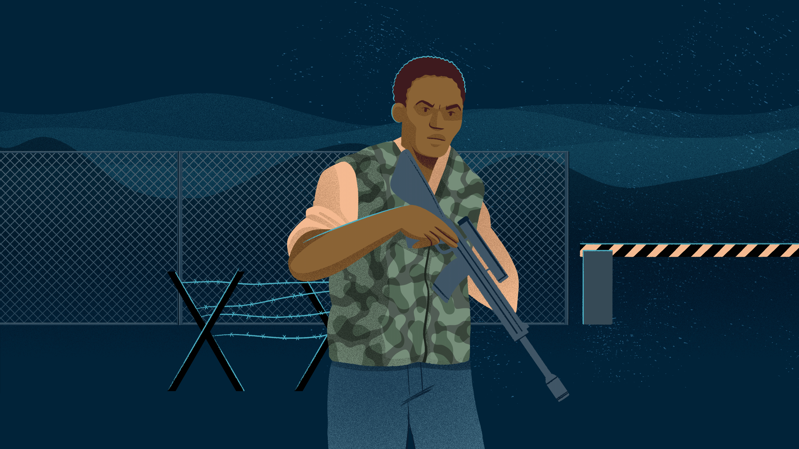 RCN - sensitive illustration - violence 2
