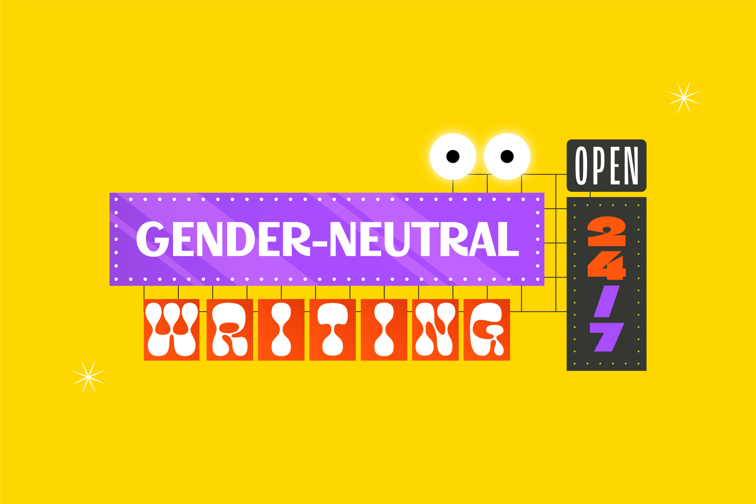 Gender-neutral Writing In External Communications — Cartoonbase