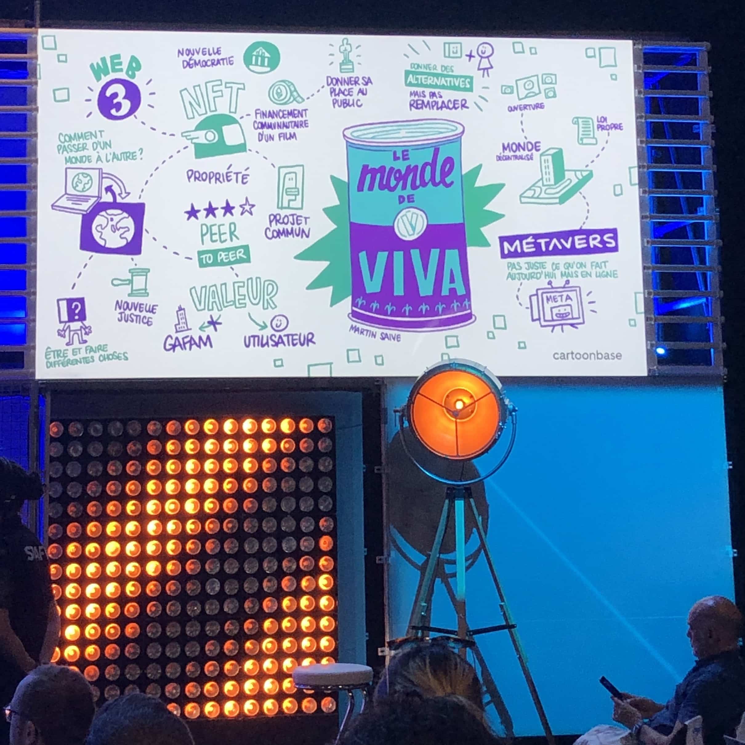 Nos facilitateurs graphiques font mouche à VivaTech - Cartoonbase