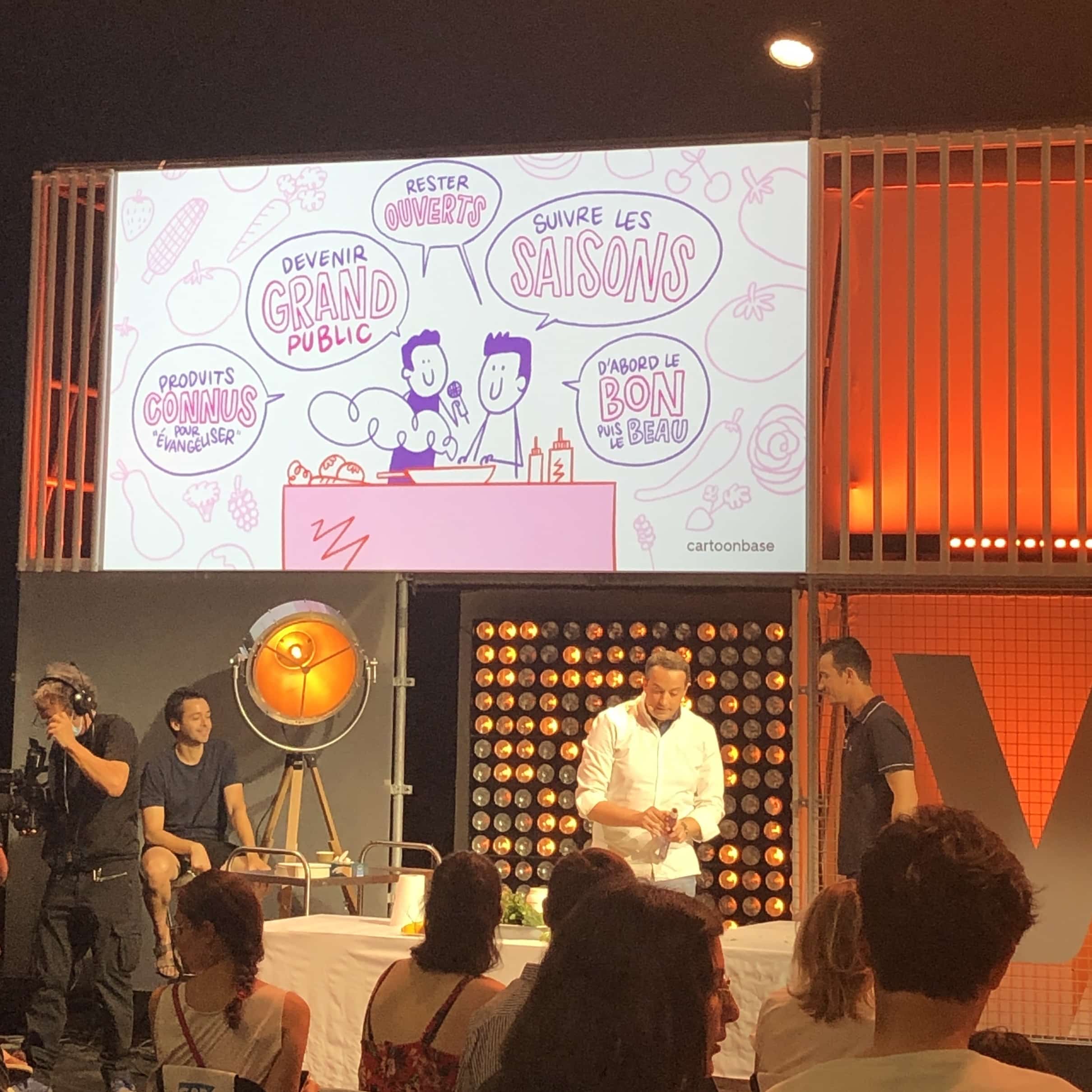 Nos facilitateurs graphiques font mouche à VivaTech - Cartoonbase